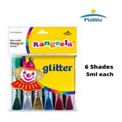 Rangeela Glitter Star Pack of 6 shades x 5ml 